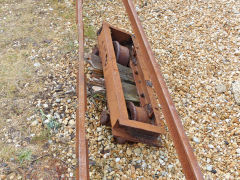 
Line 4, the 'roller-skate', Dungeness fish tramways, June 2013